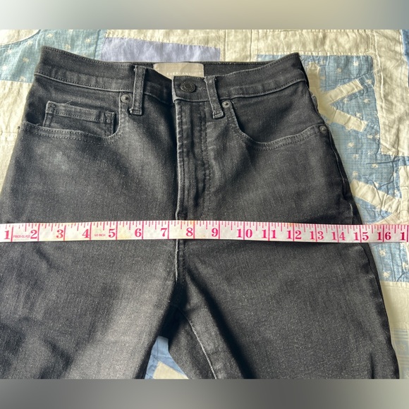 Everlane Womens Black High Rise Cotton Emo Punk Casual Skinny Jeans 26 Regular - Picture 11 of 12